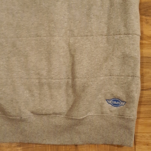 Sims Snowboard Gray Insulated Hoodie. - Picture 7 of 8